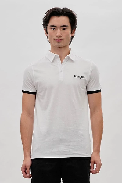 Canada Weather Gear Vintage Short Sleeve Polo Shirt