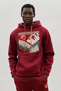 Mountain Print Hoodie