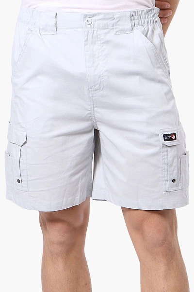 Adventure Bound Cargo Pocket Shorts - Stone