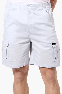 Adventure Bound Cargo Pocket Shorts - Stone