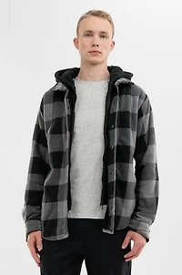 Canada Weather Gear Plaid Sherpa Lined Lightweight Jacket