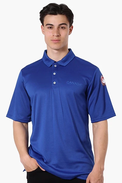 Canada Weather Gear Mesh Short Sleeve Polo Shirt