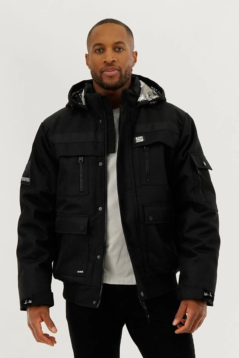 Super Triple Goose Thermal-Foil Lining Bomber Jacket