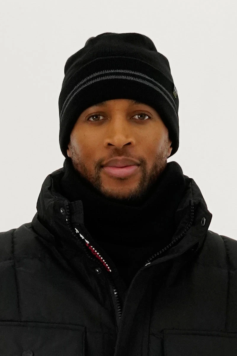 Canada Work Gear Two Piece Set Gaiter and Hat - Black