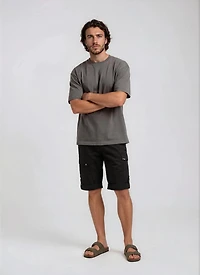 Roll Up Cargo Shorts