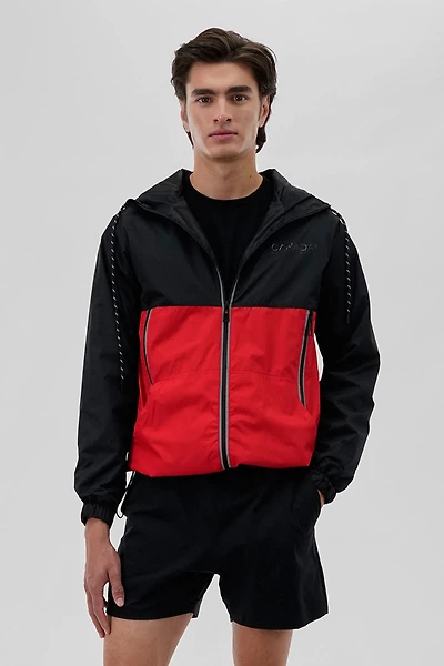 Canada Weather Gear Hooded Colour Block Lightweight Jacket