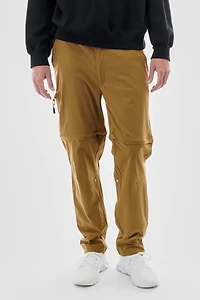 Canada Weather Gear Adventure Bound Solid Zip Off Cargo Pants - Camel