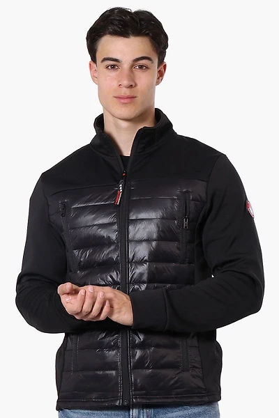 Canada Weather Gear Quilted Fleece Puffer Lightweight Jacket