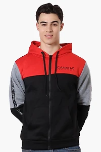 Canada Weather Gear Colour Block Sleeve Detail Hoodie