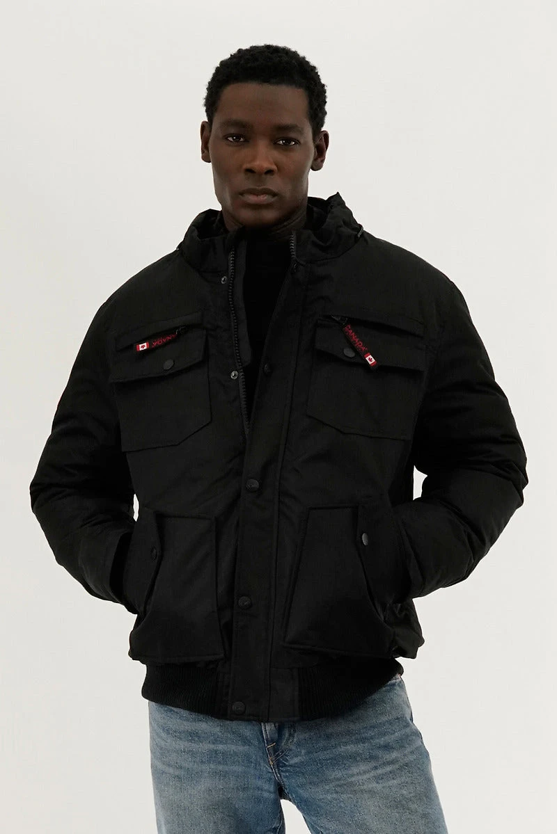 Canada Weather Gear Puffer Bomber Jacket