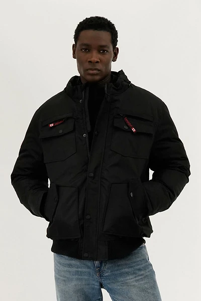 Canada Weather Gear Puffer Bomber Jacket