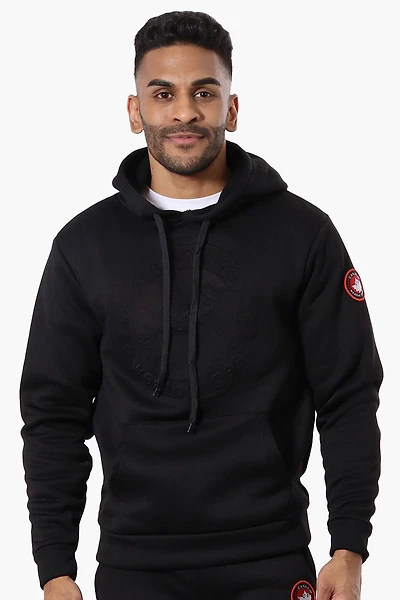 Canada Weather Gear Solid Embossed Logo Hoodie