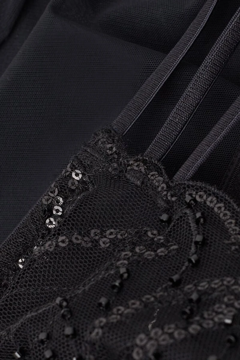 Dark Moon Girl Balconette Babydoll