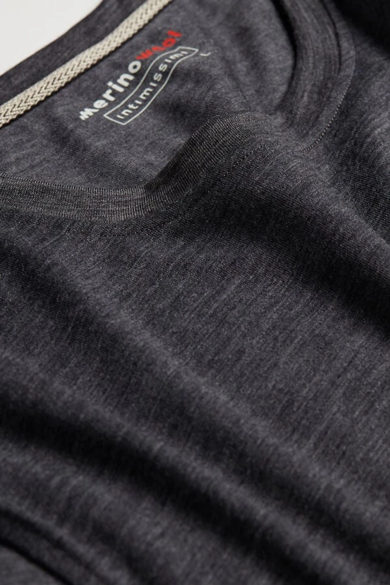 Stretch Merino Wool Short-Sleeve T-Shirt