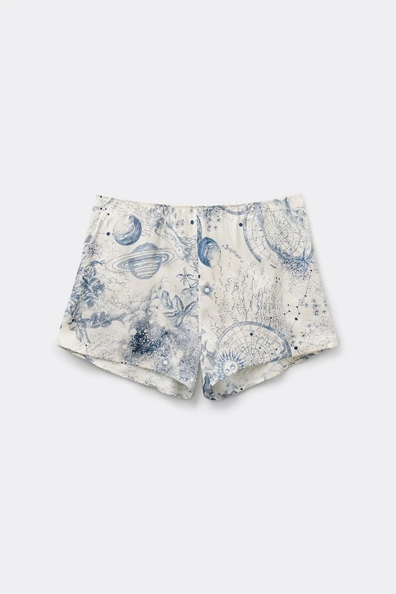 Luxury Dreams Viscose Satin Shorts