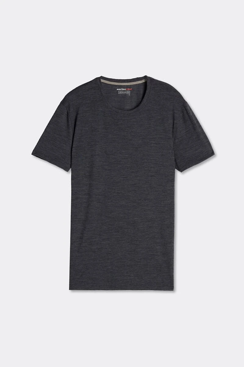 Stretch Merino Wool Short-Sleeve T-Shirt