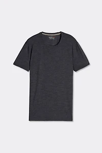 Stretch Merino Wool Short-Sleeve T-Shirt