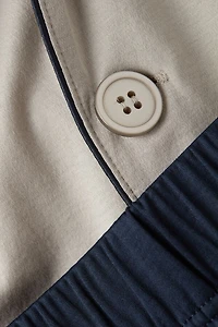 Double Breasted Full Length Cotton Pajamas
