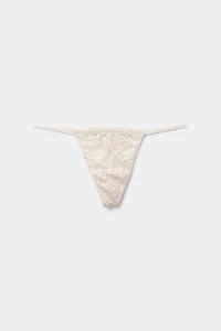 Lace String Thong