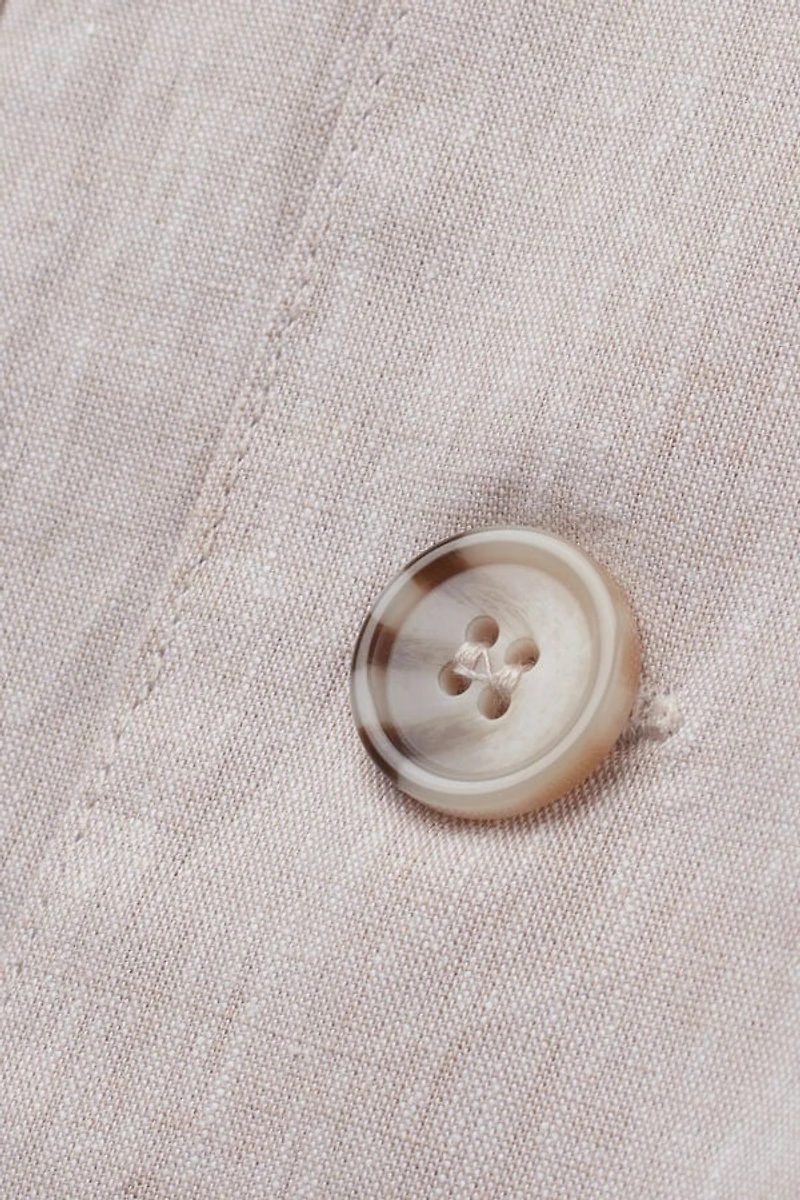 Linen and Cotton Field Jacket