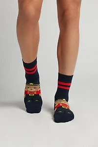Toy Soldier Bear Non-slip Socks