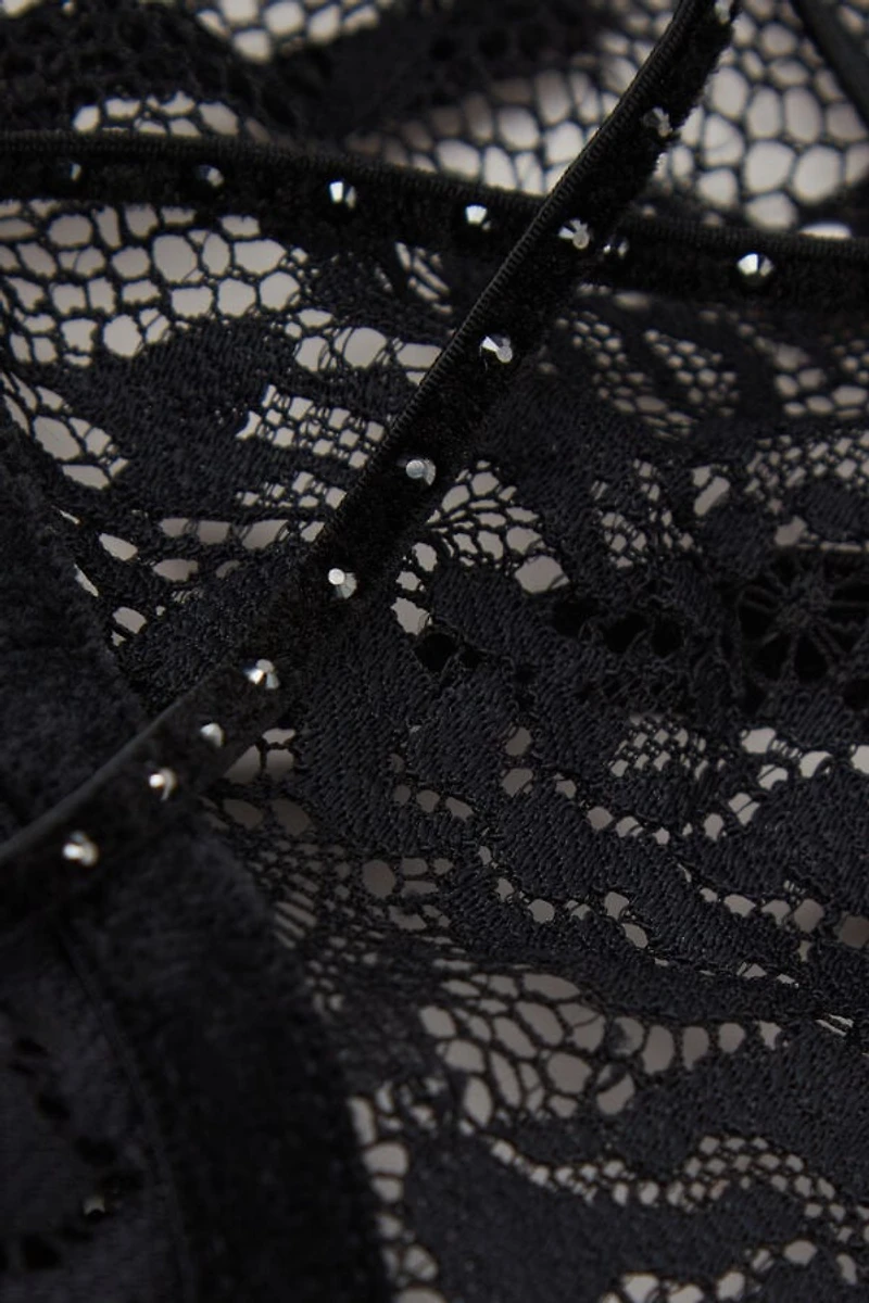 La Femme Fatale Lace Bodysuit