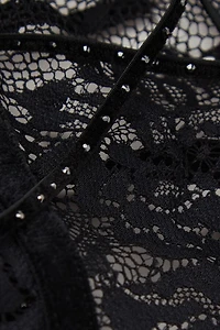 La Femme Fatale Lace Bodysuit