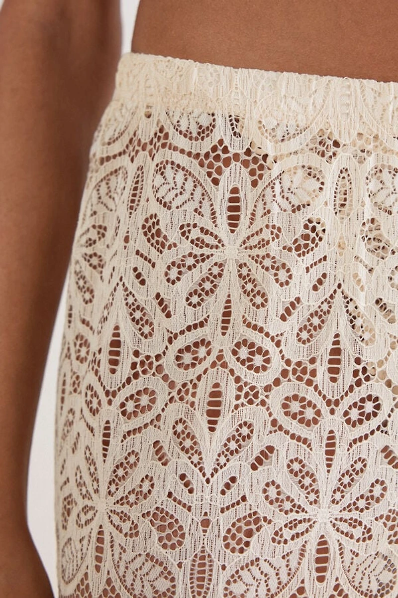 Italian Riviera Full Length Lace Pants