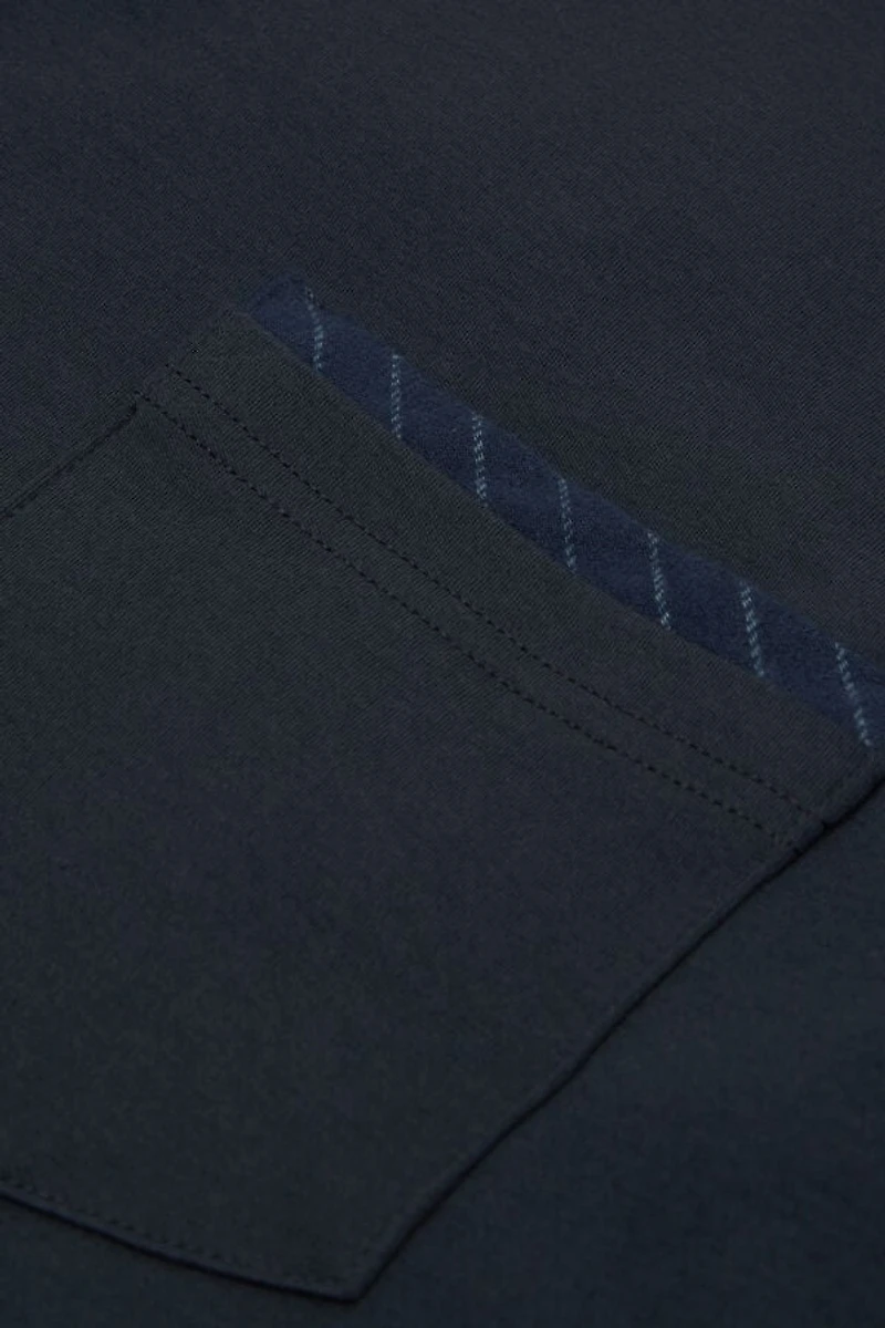 Pinstripe Cotton Full Length Pajamas