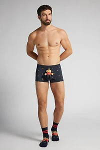 Toy Soldier Bear Print Superior Cotton Boxers