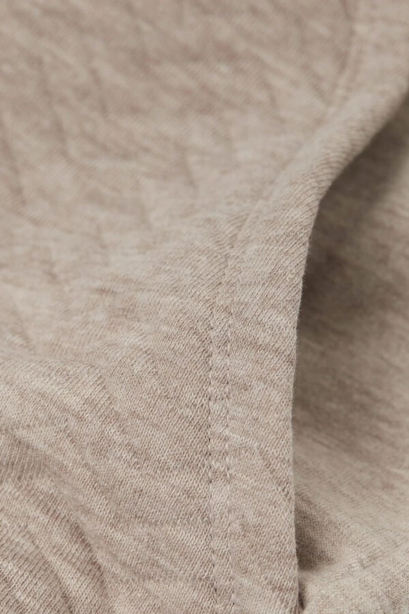 Soft Chevron Cuffed Pants