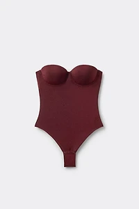 Shimmering Passion Giada Lamé Bodysuit