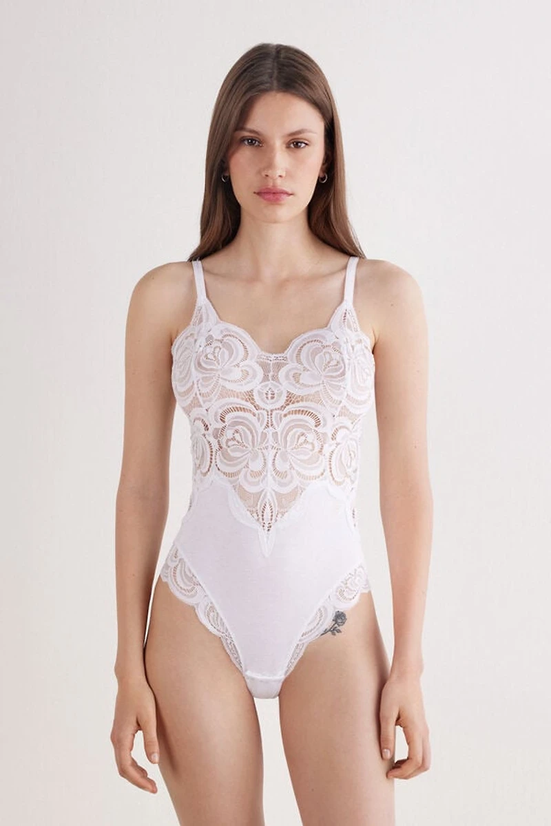 Scent of Summer Lace and Fresh Bamboo Bodysuit