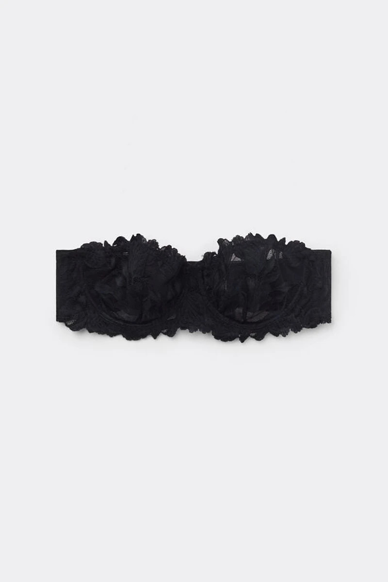 All About Flowers Balconette Bandeau Bra