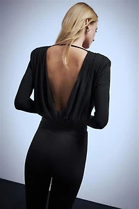 the Star of Show Long Sleeve Modal Bodysuit