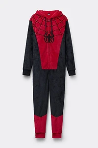 Marvel Spider-Man Fleece One Piece Pajamas
