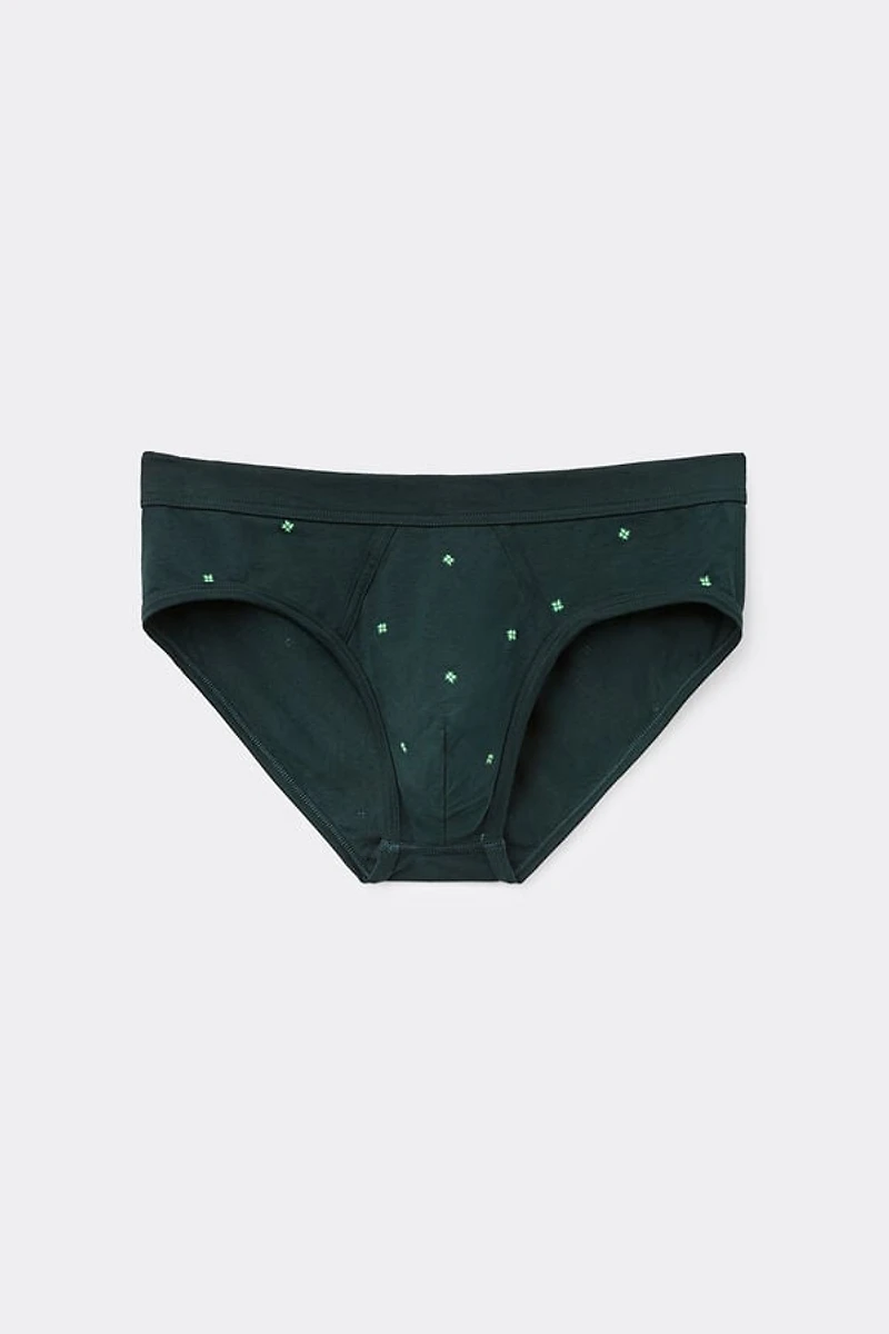 Clover Print Superior Cotton Briefs