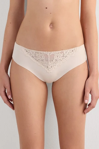 Pretty Flowers Seamless Cotton Panties