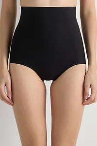 High Waist Shaping Hipster Seamless Microfiber