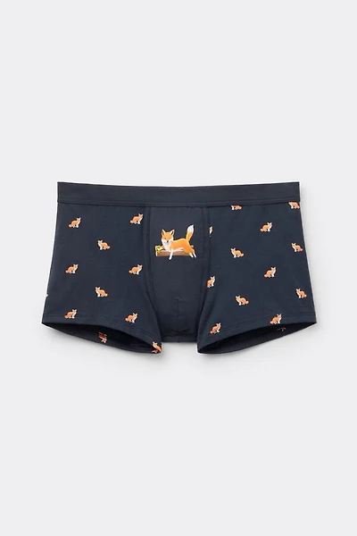 Fox Print Superior Cotton Boxers