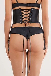 Handcrafted Luxury Corset Garter Belt
