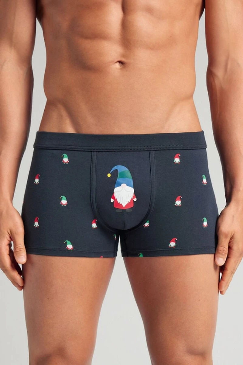 Gnome Print Superior Cotton Boxers