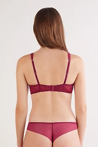 Sheer Glamour Triangle Bra