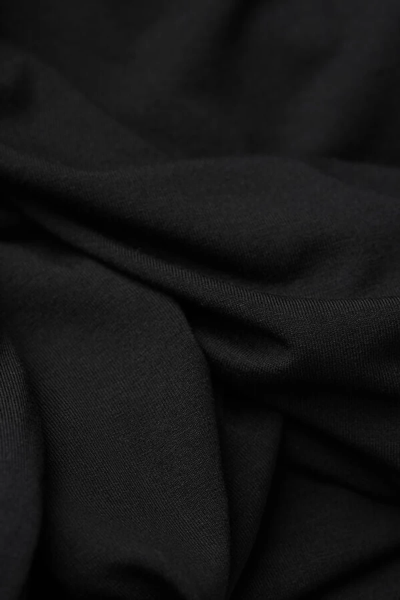 Long Sleeve Bateau Neck Top Micromodal