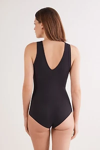 Your Everyday Wear Ribbed Bodysuit