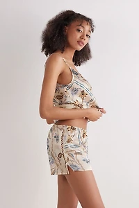 Italian Riviera Silk Shorts