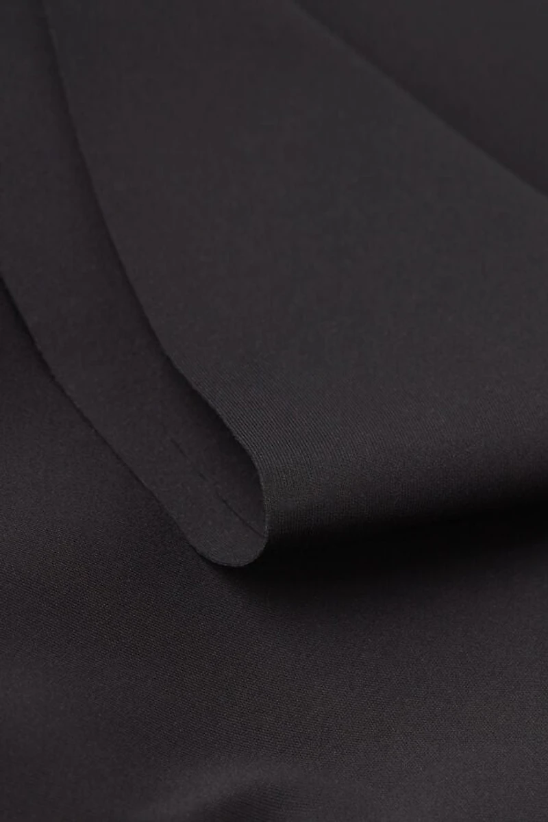 Raw-Cut Microfiber Shorts