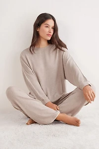 Midnight Spell Full Length Modal Pajamas with Wool
