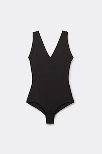 Your Everyday Wear Ribbed Bodysuit
