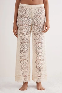 Italian Riviera Full Length Lace Pants